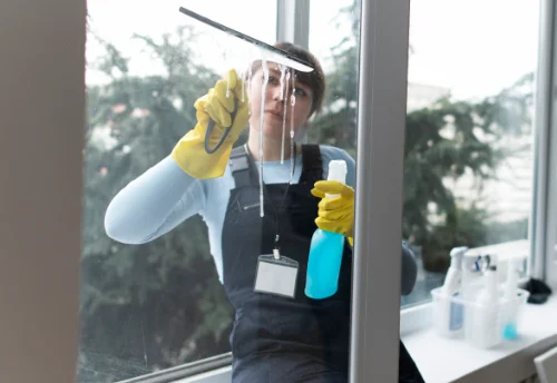 Nettoyage de vitres intérieures et extérieures à Guerpont